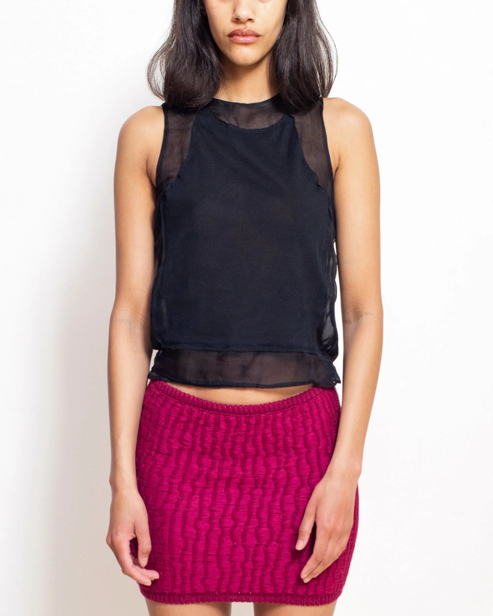 “SHT 02” Sleeveless Blouse