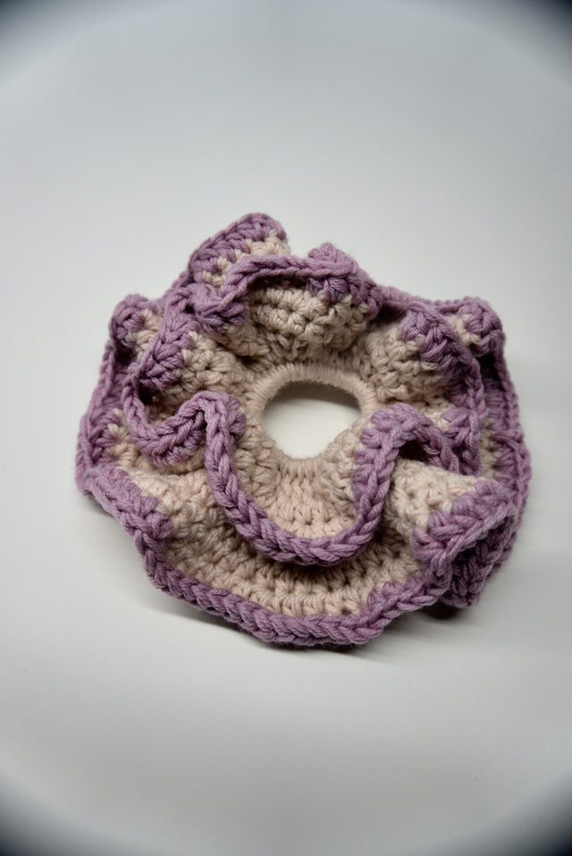 Hand Knitted Scrunchie