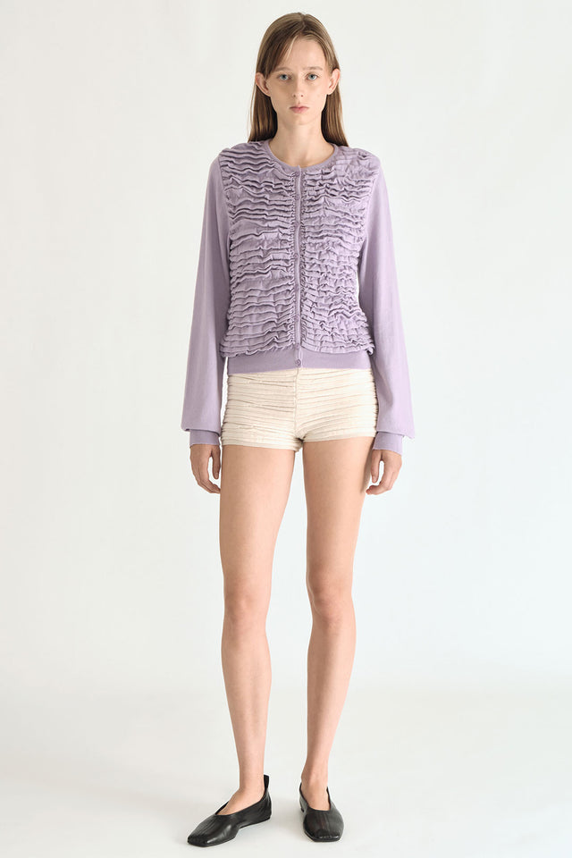 Knitted Shorts Cream