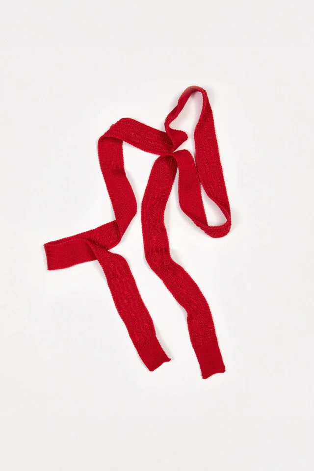 Foulard sottile ODDITY - Rosso amanita