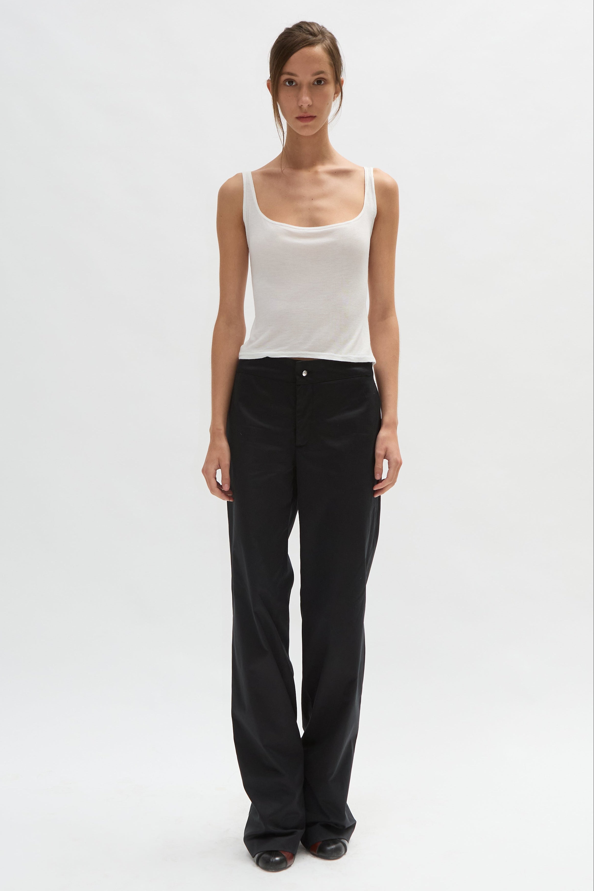 Squared Neck Top