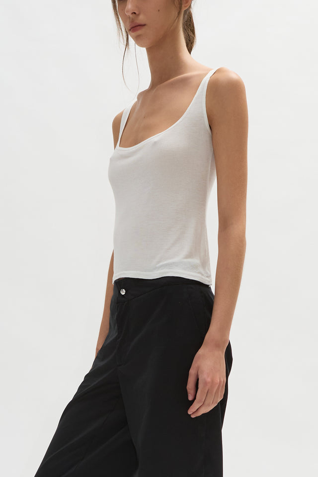 Squared Neck Top