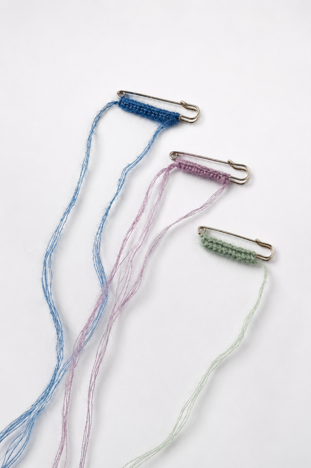 Mohair Safety Pin
